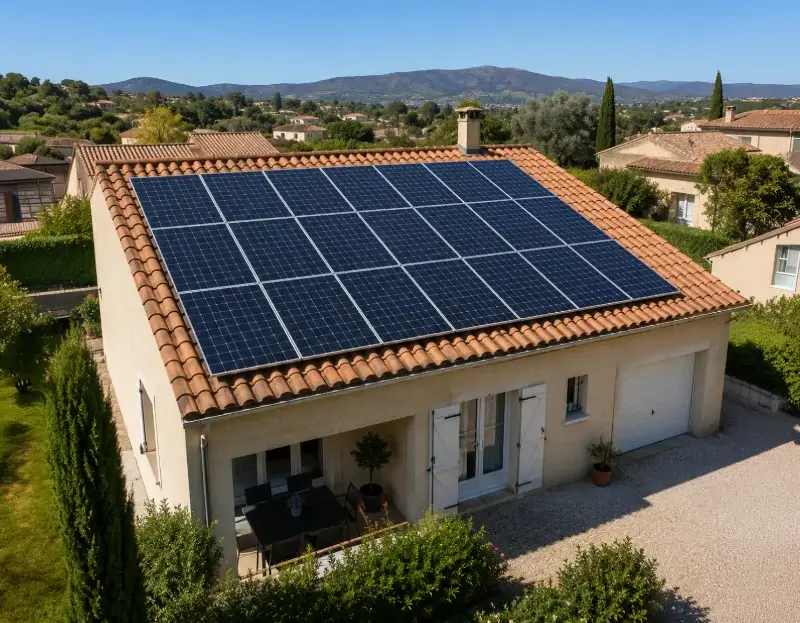 Prime à l'autoconsommation panneaux solaires L'Hermitage — aide financière de l'État